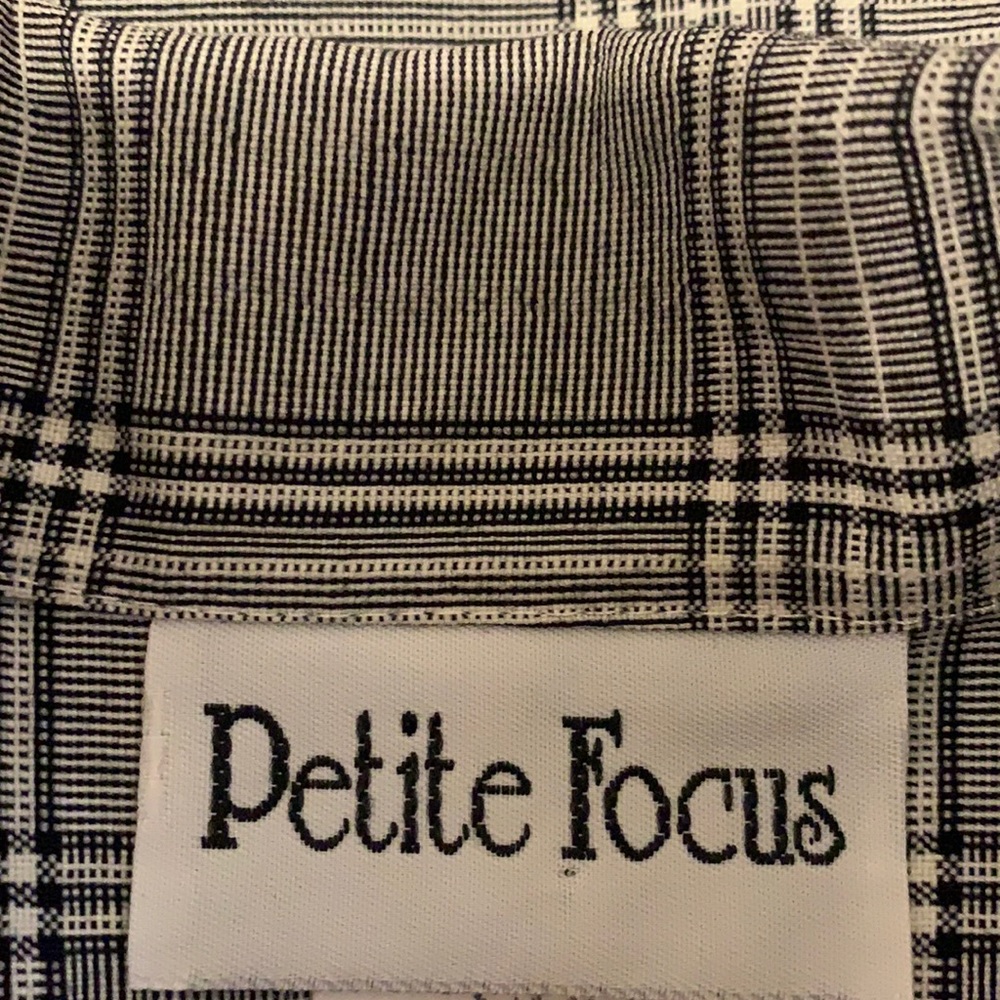 Vintage Plaid Button Front Dress - Picture 4 of 7